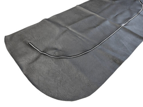 Black vinyl rectangle on white background