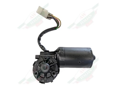 ferrari 61528100 black windshield wiper motor remanufactured on white background