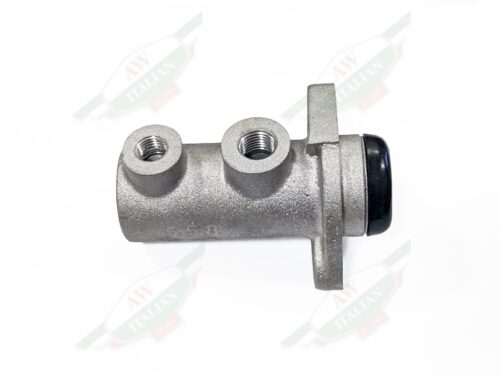 Grey Ferrari Clutch Master Cylinder Laying on Side with Black end cap