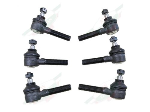 ferrari 764012 tie rod end with nut black metal on white background