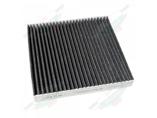 dark grey square pleated on white background