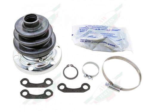 cv boot with grease and clamps