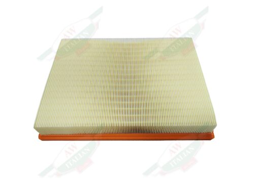 cream colored square filter on white background