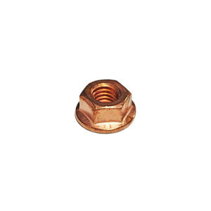 copper threaded hex nut