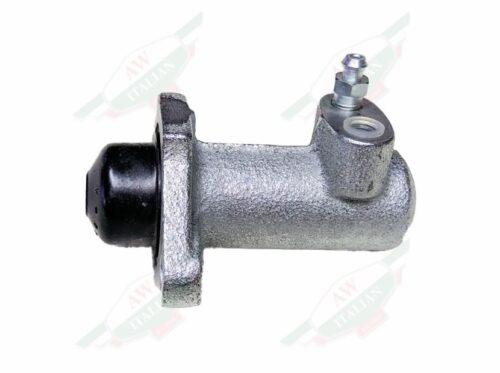 Silver metal object on white background