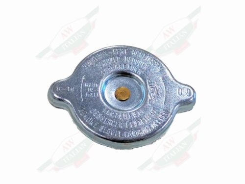 silver metal top on white background