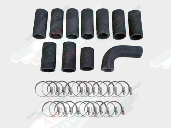 AW5324000 ferrari cooling hose kit black rubber hoses and hose clamps