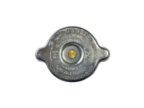 silver metal top on white background