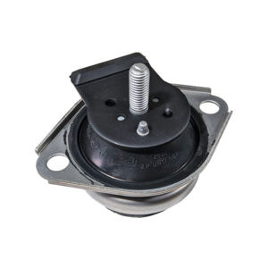 engine mount round metal and rubber with threaded stud in middle