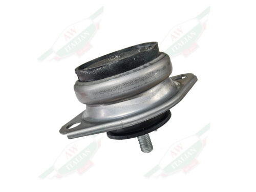 engine mount round metal and rubber with threaded stud in middle