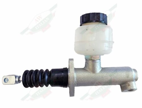 grey metal with black rubber and white plastic container on top on white background