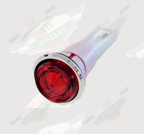 plastic red white light white backgorund