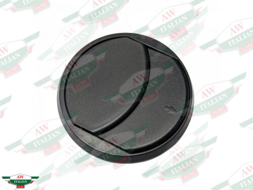 ferrari 61738800 round air vent black plastic