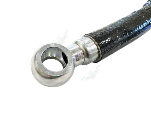 ferrari 110931 oil hose metal ends black