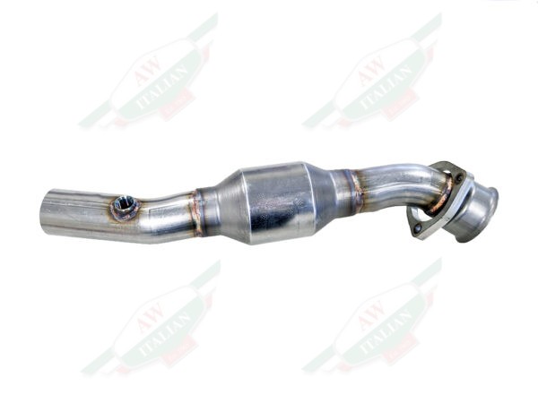 ferrari 216242 catalytic converter left side metal