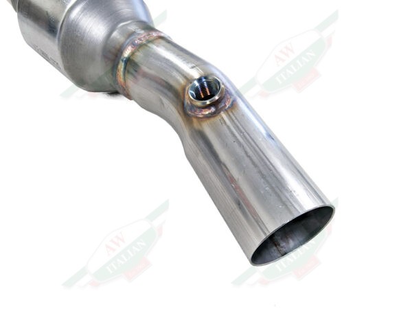 ferrari 216242 catalytic converter left side metal