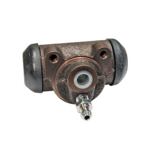 metal cylinder with silver nipple in middle