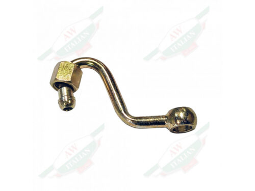 ferrari 119305 fuel pipe gold metal s shape with banjo end