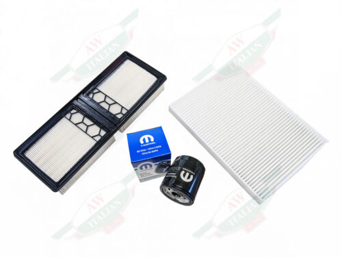 alfa stelvio white and black air filter white cabin pollen filter blue oil filter