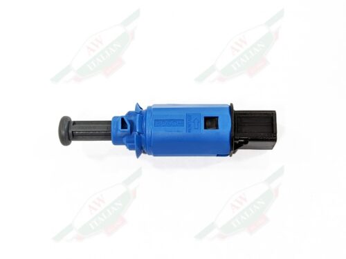 ferrari 334064 blue and black brake pedal switch bosch on white background