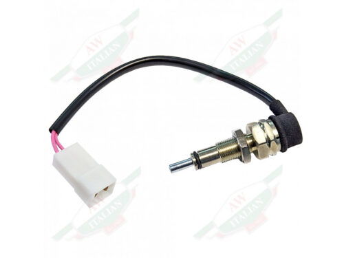 lamborghini 002408673 brake light switch with black wire and white connector