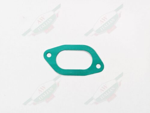 green gasket on white background