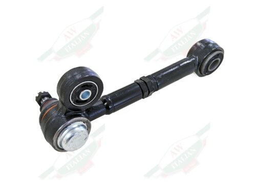 alfa 60516897ADJ black metal control arm adjustable on white background
