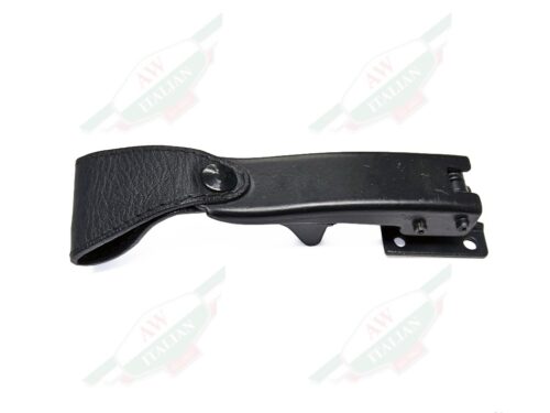 ferrari 60421500 roof handle targa top latch black metal and leather