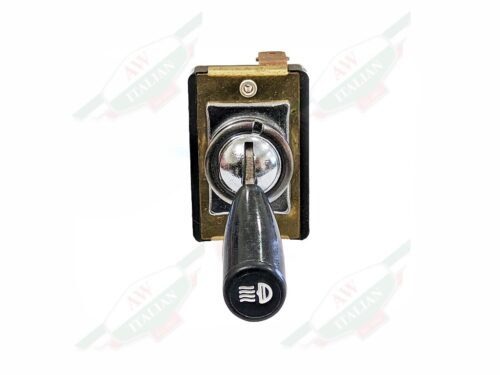 6061100 lamborghini fog light toggle switch black plastic