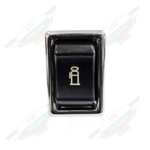 69529 fuel tank switch black plastic chrome bezel