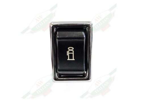 69529 fuel tank switch black plastic chrome bezel