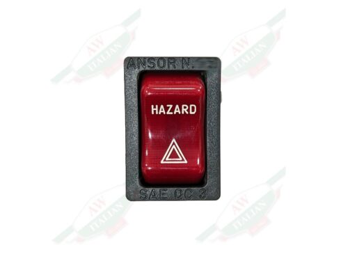 329903240 red hazard rocker switch ansor whtie triangle
