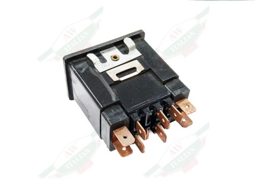 329903240 red hazard rocker switch ansor whtie triangle