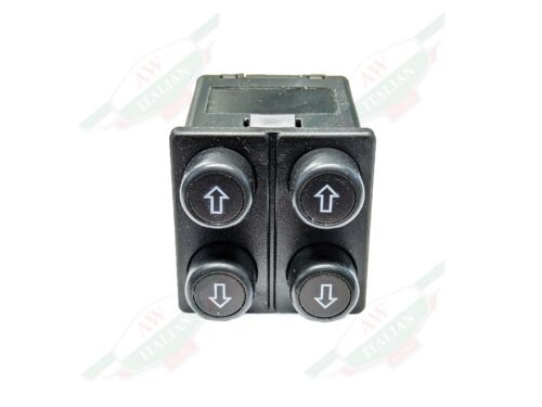 alfa romeo spider 60537234 black plastic window switch 4 button