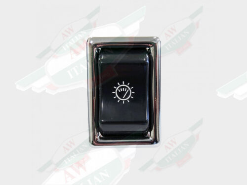 6071000 panel illumination switch black plastic rocker chrome bezel