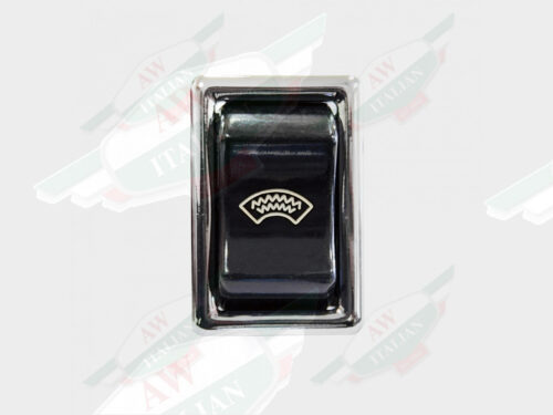 69531 defroster rocker switch black plastic chrome bezel