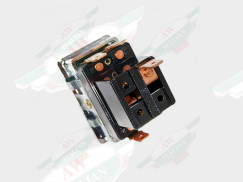 69531 defroster rocker switch black plastic chrome bezel