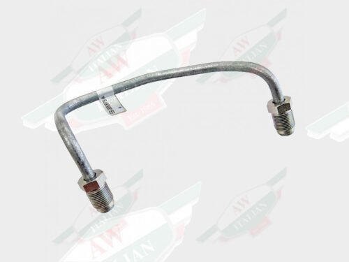 ferrari 218564 f1 pump tube metal hard line with threaded fittings