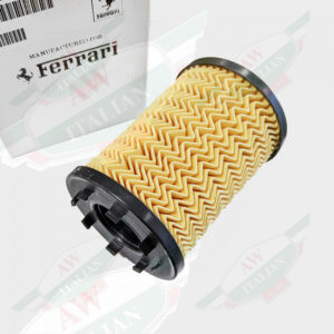 ferrari 280900 oil filter cartridge yellow paper white box