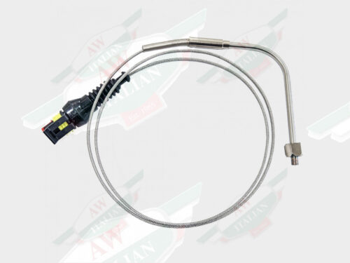 ferrari TSTCPLV8 exhaust thermocouple braided wire with black plastic connector