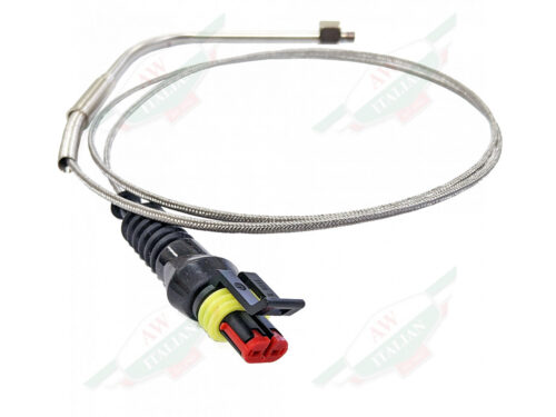 ferrari TSTCPLV8 exhaust thermocouple braided wire with black plastic connector