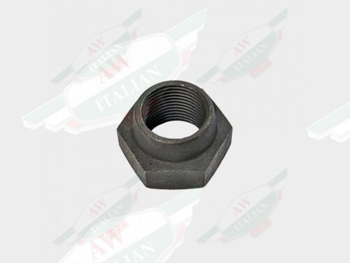 ferrari 124642 front wheel hub nut threaded black metal