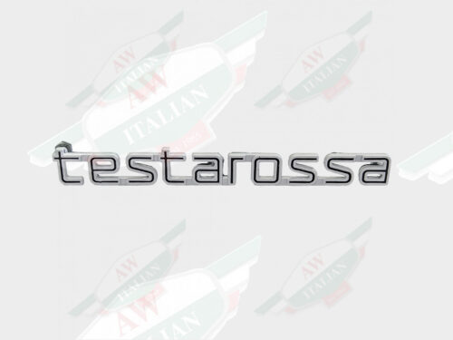 ferrari 61501500 testarossa badge emblem aluminum