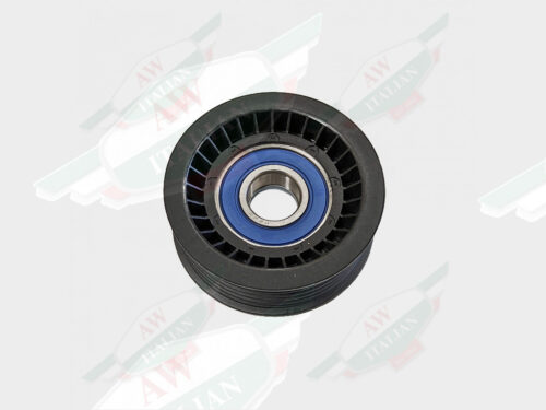 maserati 278950 belt pulley black plastic grooved blue seal