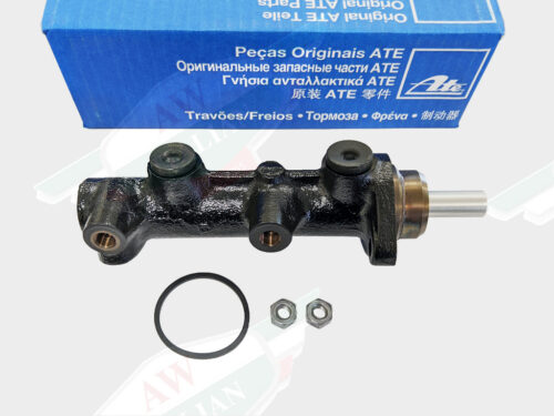 alfa 60517201 brake master cylinder black with blue ate box