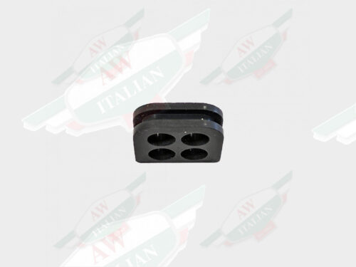 ferrari 163861 ignition wire cable grommet black rubber with 4 holes