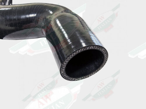 ferrari 179037 black silicone upper radiator hose
