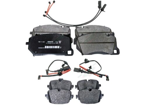 lamborghini 4M0698151AR 4M0698451AA brake pads akebono with sensor wires