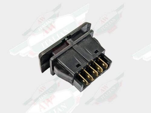 ferrari 134934 defroster switch black plastic white logo