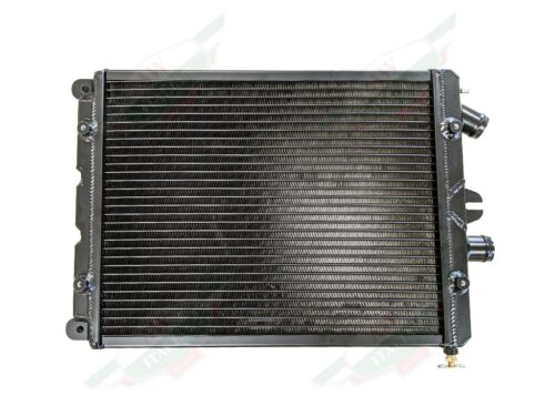 ferrari 176056 aluminum radiator black on white background